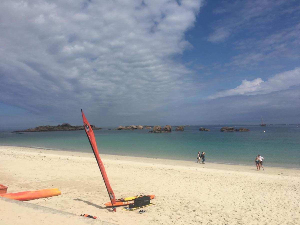 Belle Vue Sur Mer Saint-Michel-en-Greve ภายนอก รูปภาพ